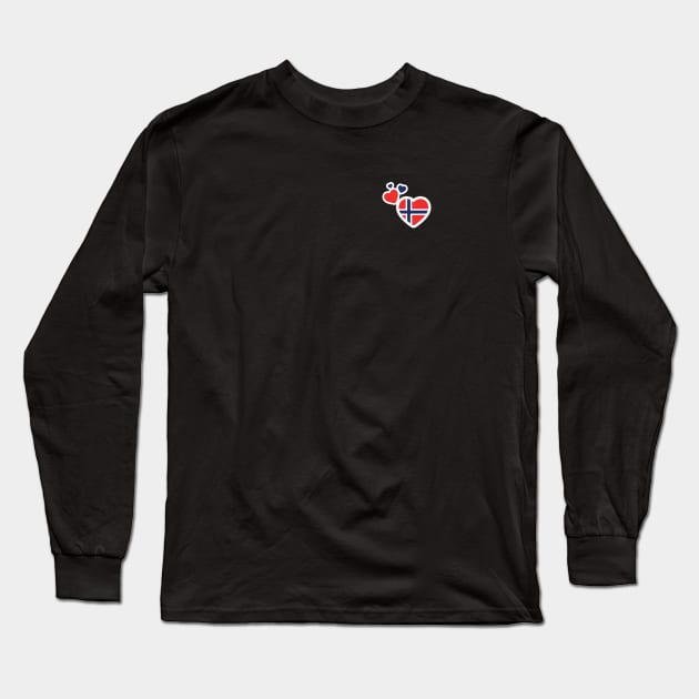 I Love Norway Long Sleeve T-Shirt by ShirtAtlas